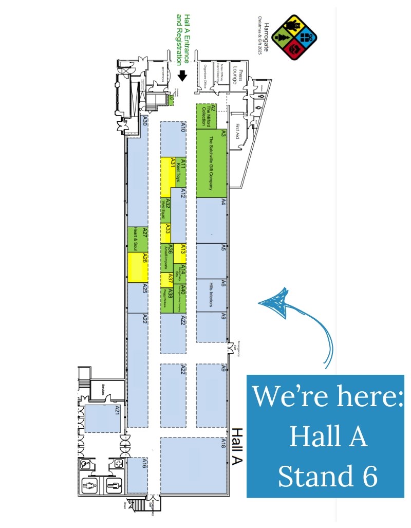 We're here: Hall A, Stand 6